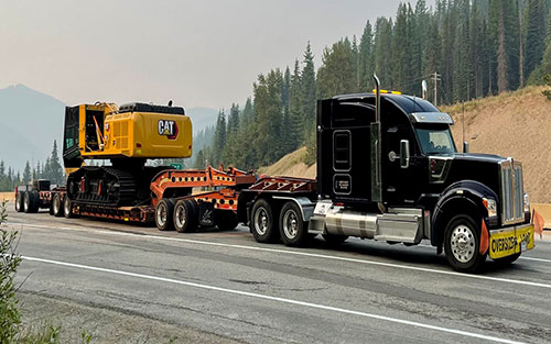 Overdimensional cargo